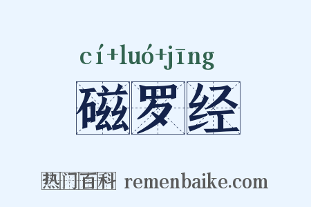 磁罗经是什么意思的图片